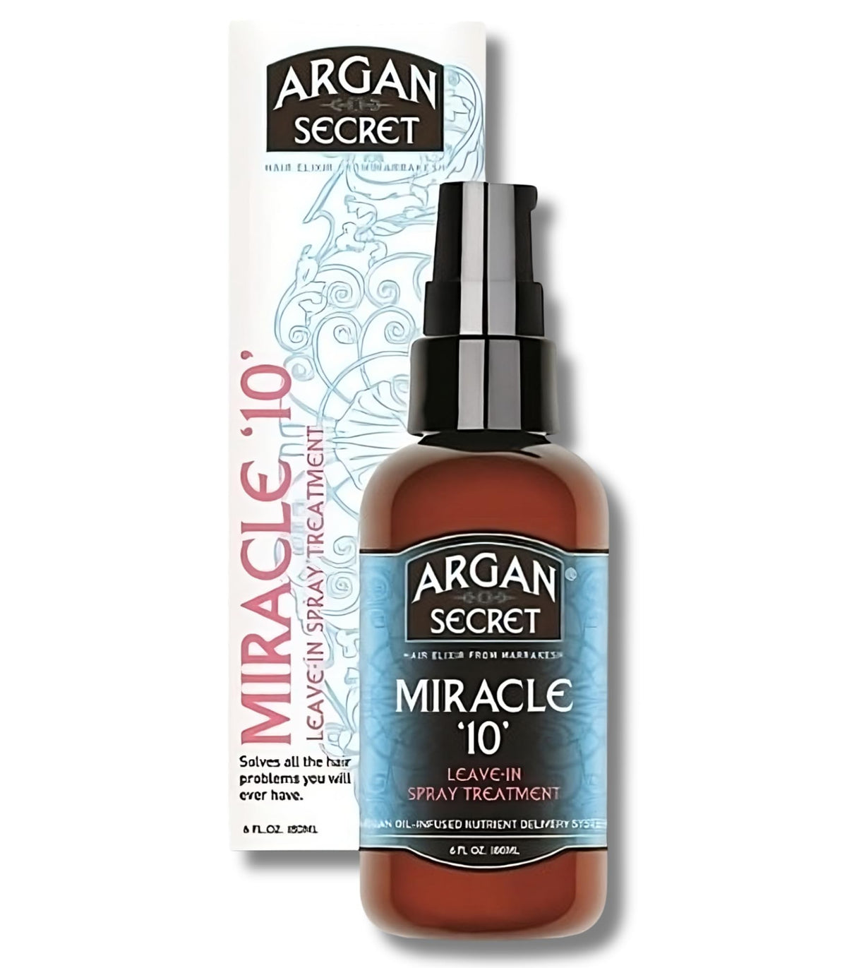 Argan Secret Miracle 10 (Bigger Size Better Value 180mls )