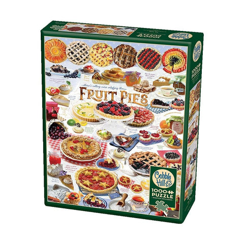 Cobble Hill 1000 Piece Puzzle - Pie Time - Sample Poster Included