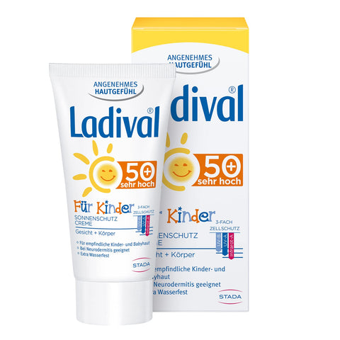 Ladival fÃƒÆ’Ã†â€™Ãƒâ€ Ã¢â‚¬â„¢ÃƒÆ’Ã¢â‚¬Â ÃƒÂ¢Ã¢â€šÂ¬Ã¢â€žÂ¢ÃƒÆ’Ã†â€™ÃƒÂ¢Ã¢â€šÂ¬Ã…Â¡ÃƒÆ’Ã¢â‚¬Å¡Ãƒâ€šÃ‚Â¼r Kinder LSF 50+ Sonnenschutz-Milch, 50 ml Cream