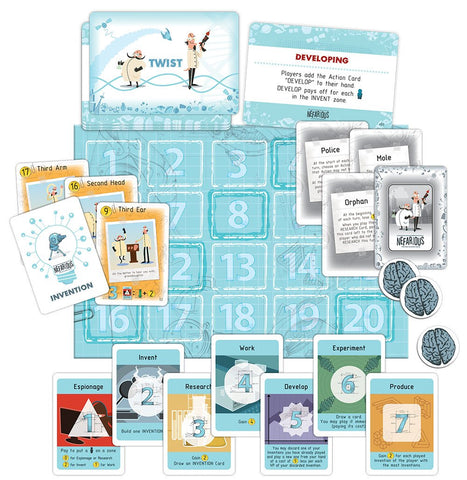 USAopoly Nefarious Expansion Pack