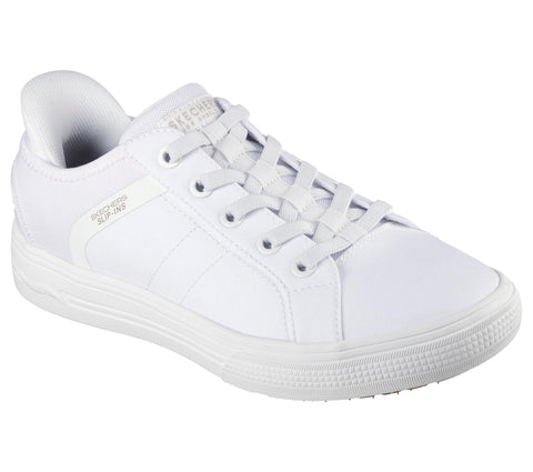 Skechers Men's Arch FIT Arcade-Good 2 See Hands Free Slip-Ins Sneaker, White, 9.5