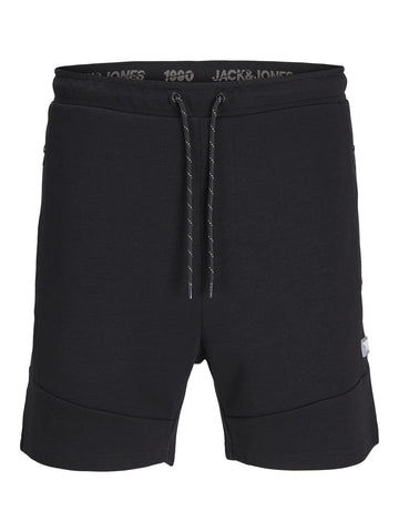 JACK & JONES Mens Gordon Air Sweat Shorts Black M
