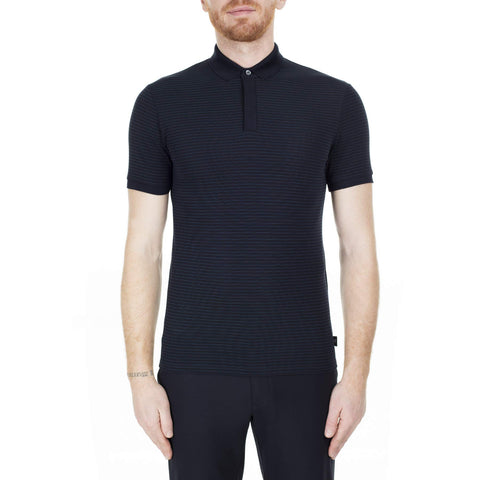 Emporio Armani Men Polo Shirts Fantasia blu L