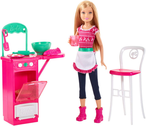 Mattel Barbie dolls Sisters' Baking Fun