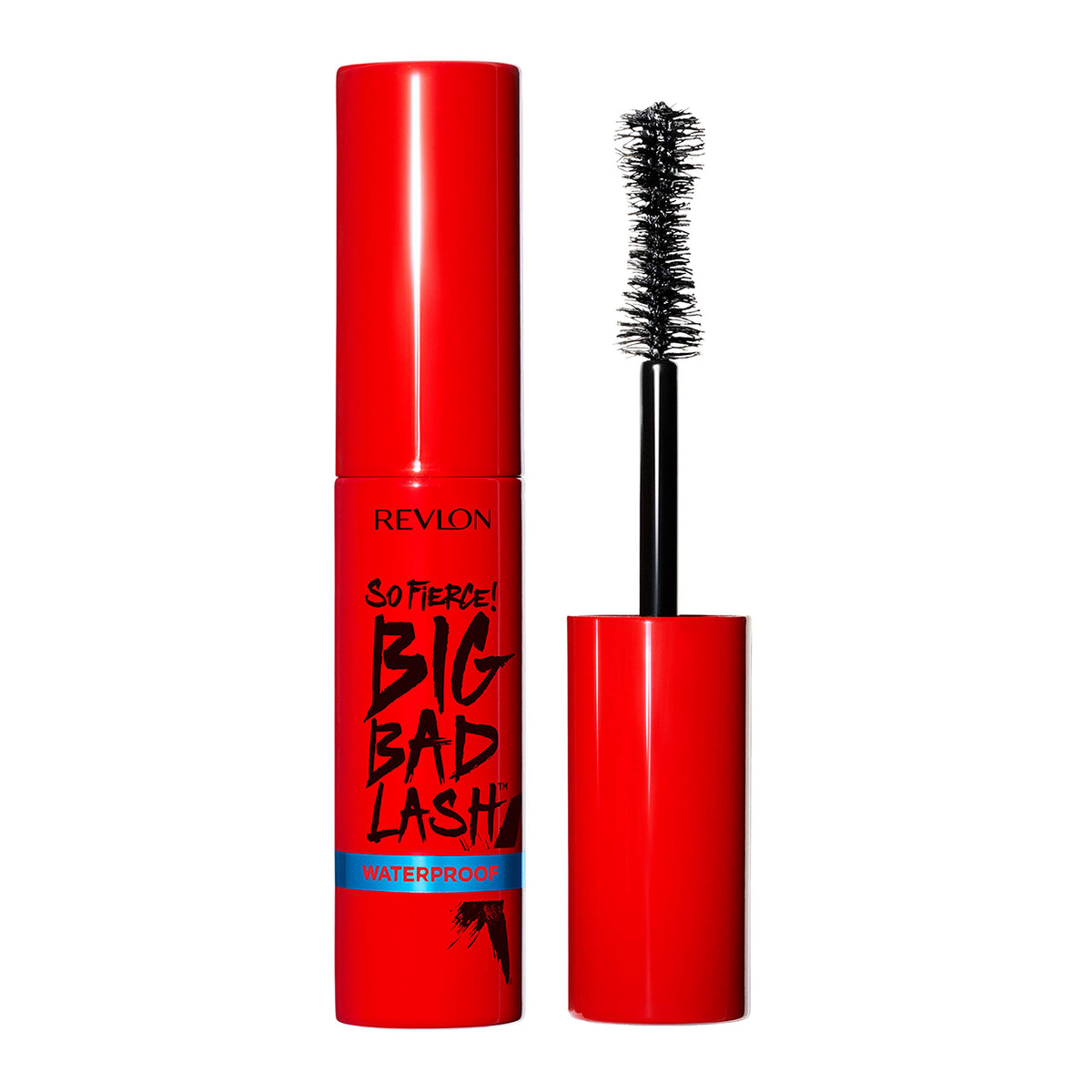 Revlon Mascara, So Fierce Big Bad Lash Eye Makeup, Volumizing, Lasts up to 24 Hours, No Clump, Smudge Proof, Flake Proof, 762 Waterproof Blackest Black, 0.34 fl. Oz