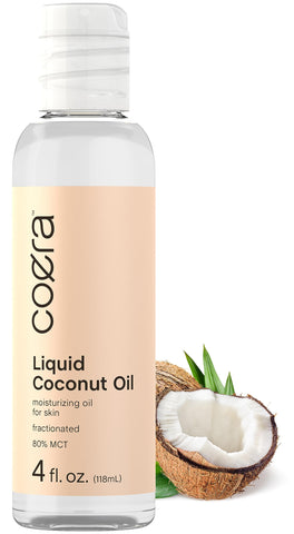HorbÃ¤ach Fractionated Coconut Oil | 4 fl oz | Liquid Moisturizing Oil for Skin | Free of Parabens, SLS & Fragrances | Coera