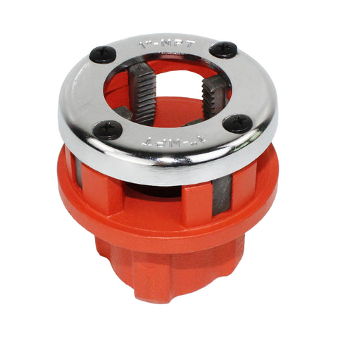 HFS (R Pipe Threading Tool Ratchet Pipe Threader Dies Ratcheting Pipe Threading Tool Kit Replacement 1'' for Professional Cutting & Pipe Threaders