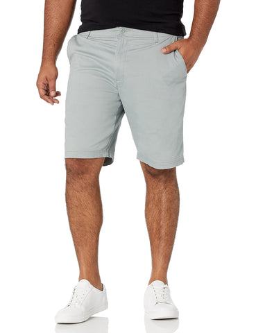 Lee Men's Extreme Motion Flat Front Short Casual, Sea Mist, 38