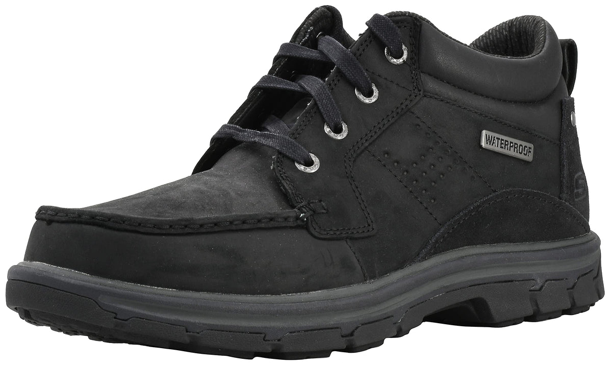 Skechers Men's Segment-MELEGO Chukka Boot, BBK, 13 Medium US
