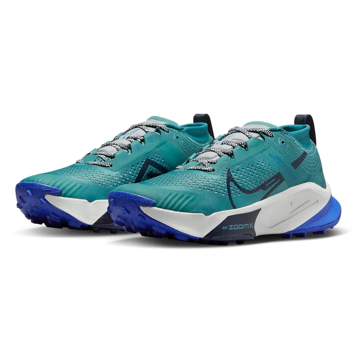 Nike Men's ZoomX Zegama Trail Running Shoe (Mineral Teal/Wolf Grey/Racer Blue/Obsidian, us_Footwear_Size_System, Adult, Men, Numeric, Medium, Numeric_10)