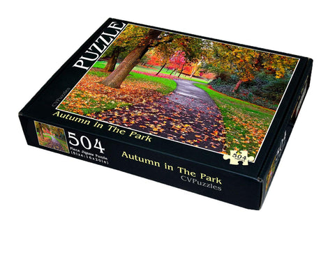 Autumn in The Park 504 Piece Jigsaw Puzzle 16" X 20"