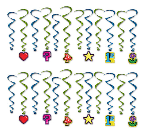 8-Bit Whirls Pack of 2