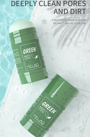 Green Tea Mask for Face, (1.35oz) Luxury Clay Detox for Scrub, Skin Care Exfoliator, alternative for Clay, Mud, Facial Masks and Blends. Hydrating, Pore Cleansing, Beauty Exfoliating Products for Acn