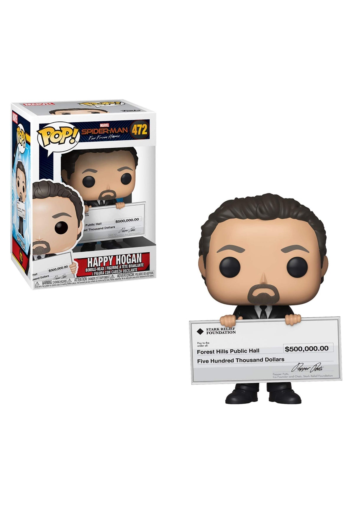 Funko Pop! Marvel: Spider-Man Far from Home - Happy Hogan