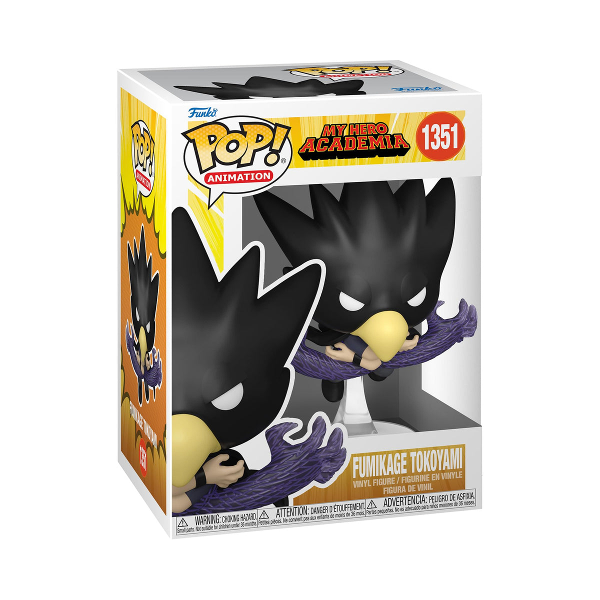Funko! Pop Animation: My Hero Academia - Tokoyami (Fallen Angel)
