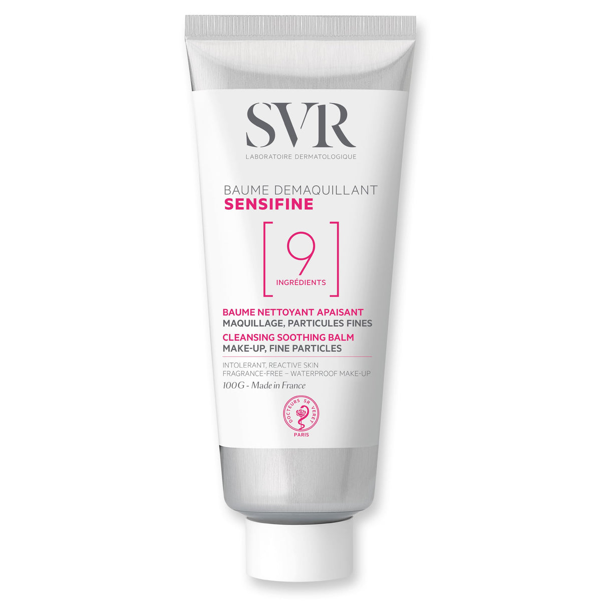 SVR Sensifine Cleansing Balm - Shea Butter & Coconut Oil. Soothing Balm-to-Oil Face Cleanser & Makeup Remover (even Waterproof) - For Sensitive Reactive Skin. Minimalist Formula, 3.5 fl.oz.