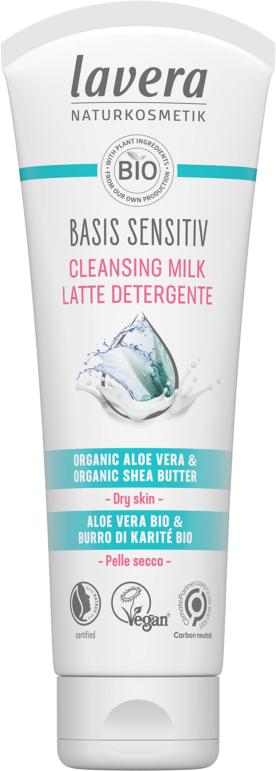 LAVERA 2 In 1 Cleansing Milk, 125 ML