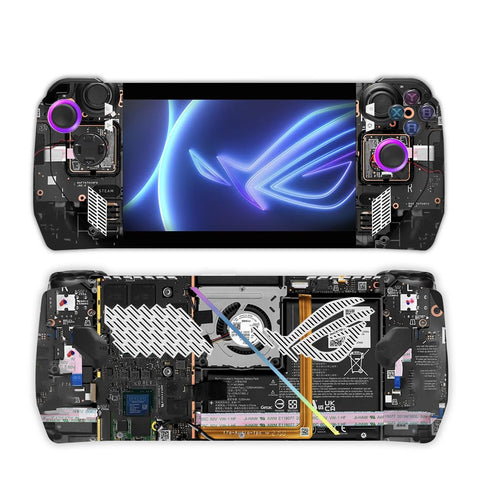 for Rog Ally Console Stickers Skin Handheld Game Controllers Stickers Skin Cover Protective for Rog Ally (0174)