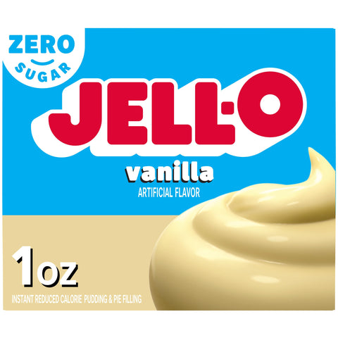 Jello Instant Vanilla Pudding Mix Sugar Free 28g