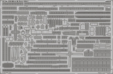 EDU53150 1:350 Eduard PE - USS Oliver H Perry FFG-7 Detail Set (for use with the Academy model kit) MODEL KIT ACCESSORY