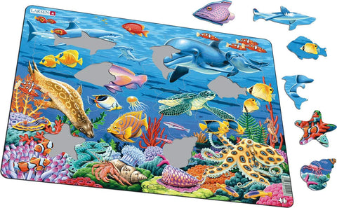 Larsen Puzzles Coral Reef 35 Piece Children's Jigsaw Puzzle