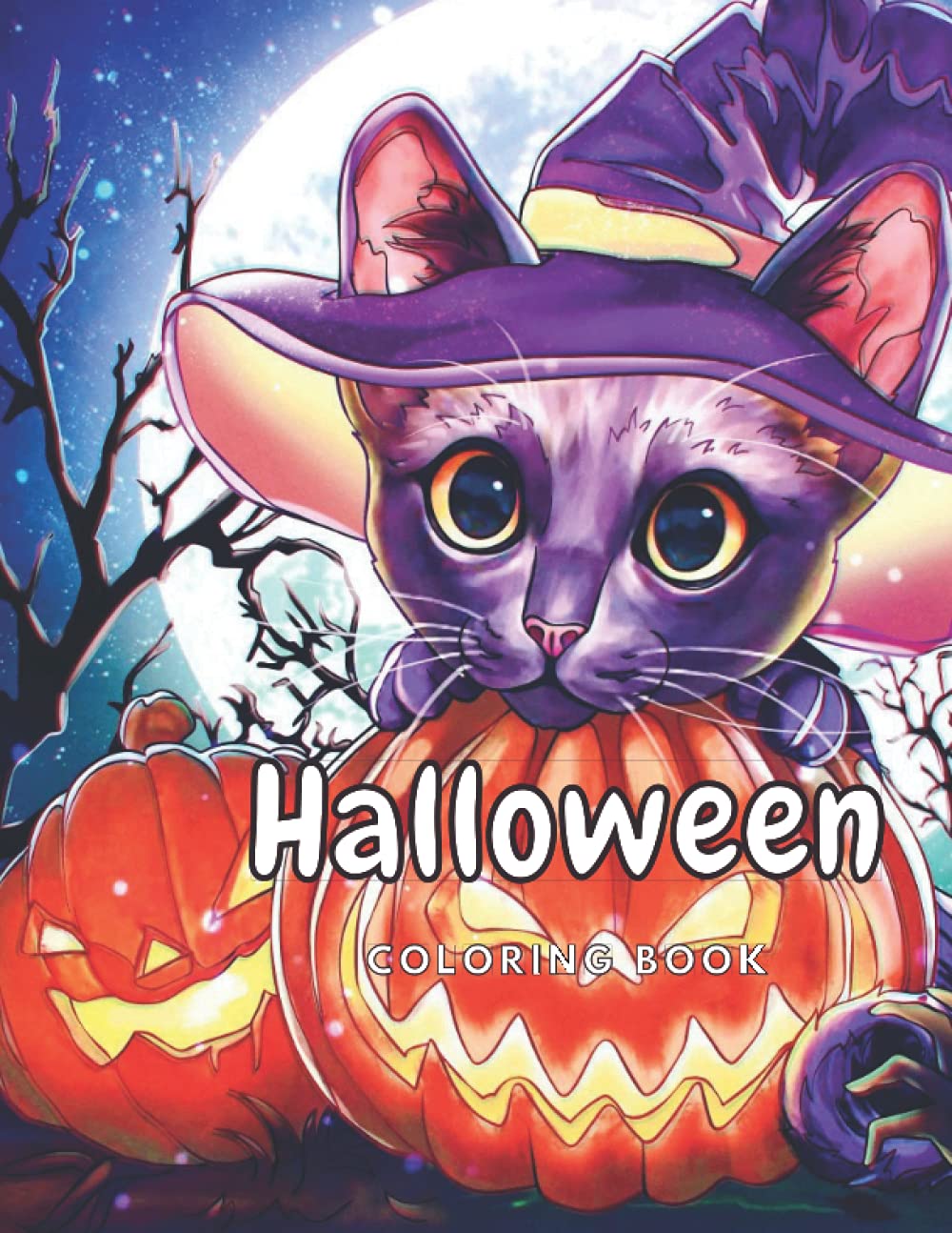 Halloween coloring book: Halloween coloring book