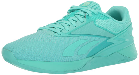 Reebok Unisex Nano X3 Sneaker, Cyber Mint/Hint Mint, 9.5 US Men