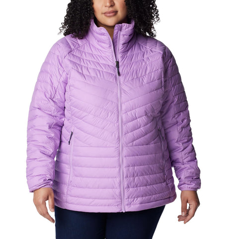 Columbia Women's Powder Lite II Full Zip Jacket, Gumdrop, Medium