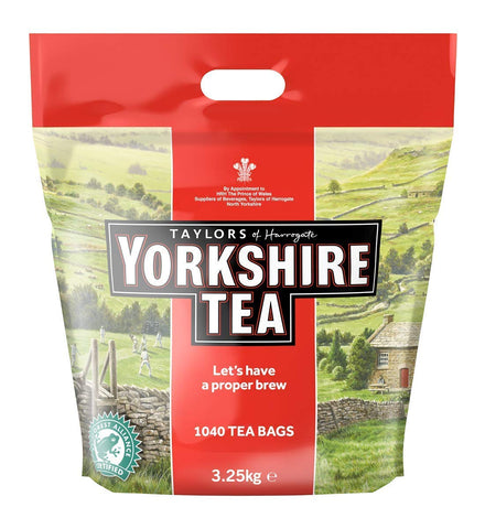 Taylors of Harrogate Yorkshire Tea 1040 Single Cup Tea Bags (2 Pack)