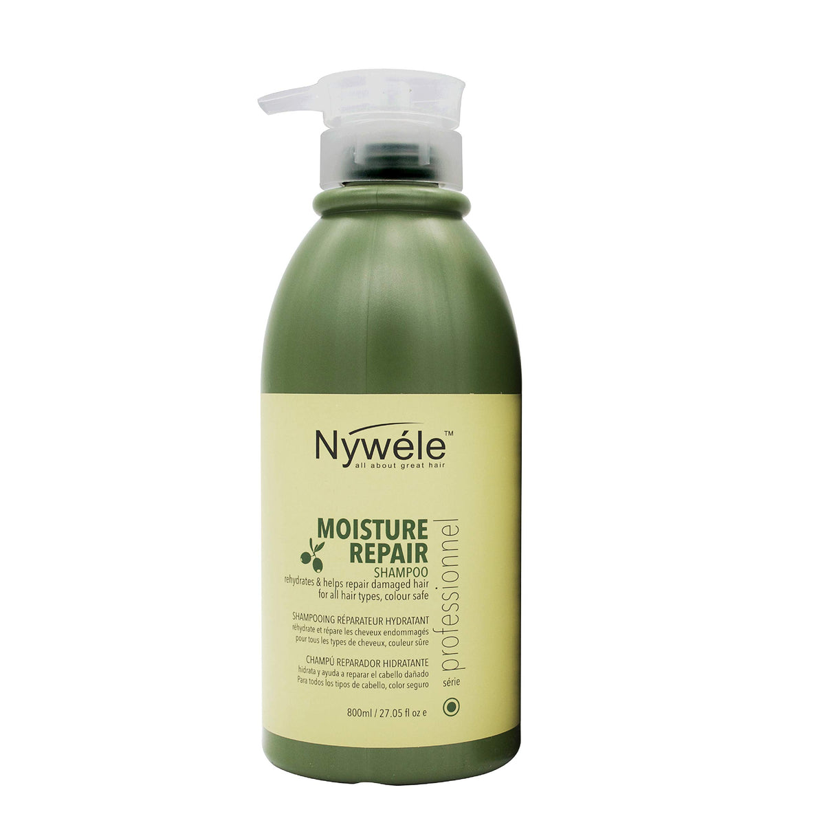 Nywele Moisture Repair Shampoo 27 oz (For Chemically damaged hair - Color Save)