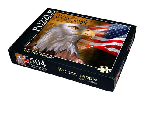 We The People 504 Piece Jigsaw Puzzle 16" X 20"
