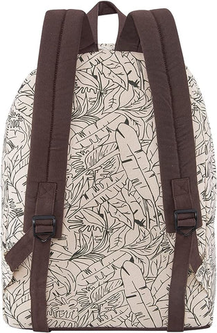 earthsave Casual Cotton Backpack for Boys & Girls| Water Resistant Laptop Backpack for Office and College.