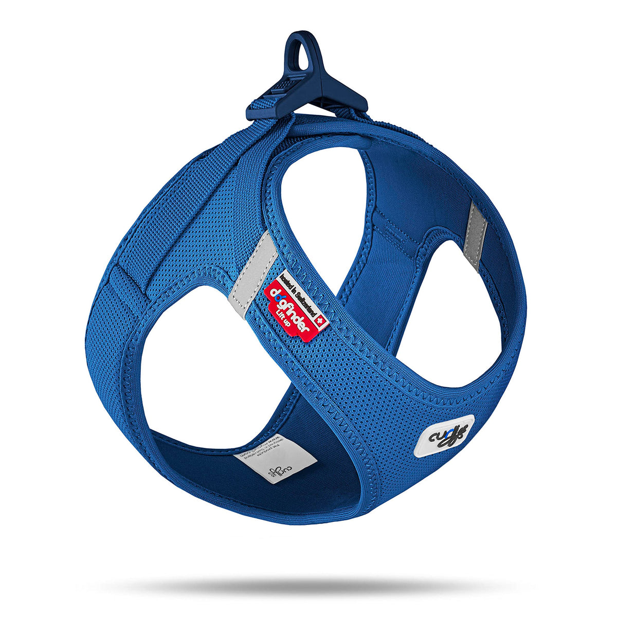 Vest Harness curli Clasp Air-Mesh Blue M