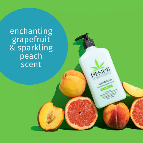 Hempz Triple Moisture Herbal Whipped Body CrÃƒÆ’Ã†â€™Ãƒâ€šÃ‚Â¨me Lotion Moisturizer, 17 Fl Oz (Pack of 2)