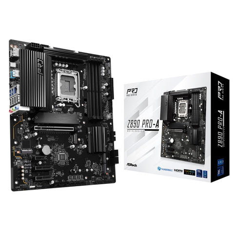 ASRock Z890 Pro-A ATX Motherboard for Intel LGA1851 CPUs
