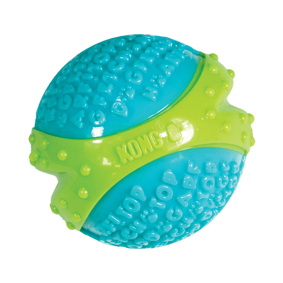 KONG CoreStrength Ball - Dog Dental Chew Toy - Durable, Multi-Layered Dog Toy for Enrichment Play & Dental Care - with Textured Body for Teeth Cleaning - for Large Dogs
