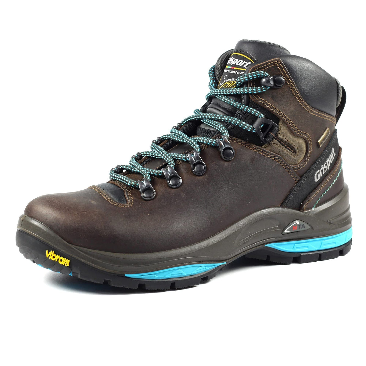 Grisport Lady Glide High Rise Hiking Boots, Brown, 3 UK