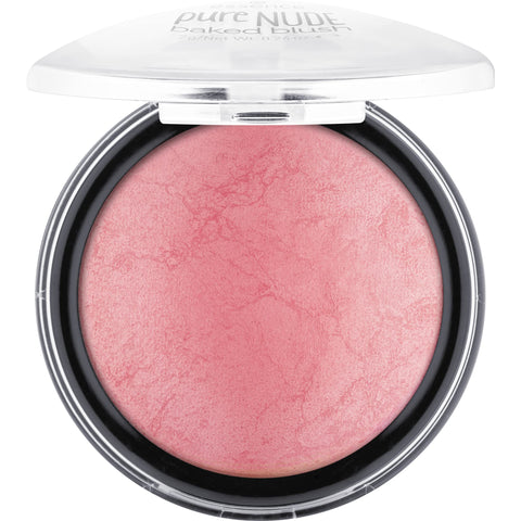 essence | Pure Nude Baked Blush | Highly Pigmented Baked Texture for a Bright, Healthy Glow | Available in 8 Gorgeous Shimmery Shades | Vegan & Cruelty Free (02 pink flush)