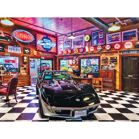 MasterPieces Wheels 750 Puzzles Collection - Black Beauty 750 Piece Jigsaw Puzzle