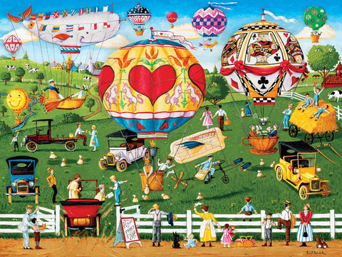 MasterPieces 300 Piece EZ Grip Jigsaw Puzzle - Flights of Fancy - 18"x24"