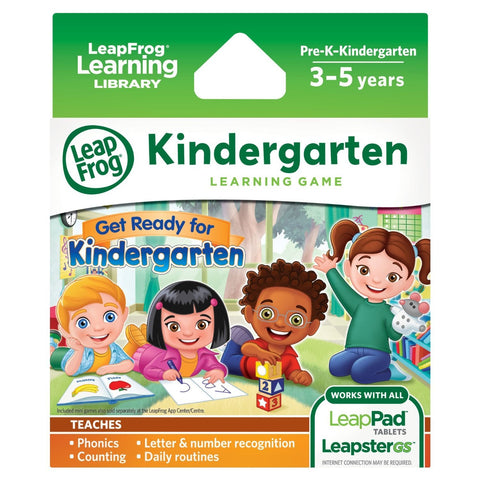 LeapFrog Learning Game: Get Ready for Kindergarten (for LeapPad Ultra, LeapPad1, LeapPad2, Leapster Explorer, LeapsterGS Explorer)