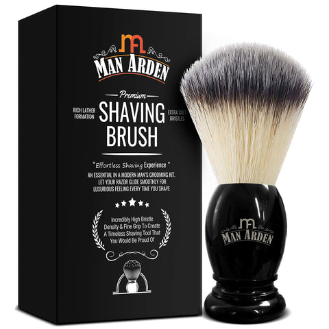 Man Arden Premium Shaving Brush with Extra Soft Bristles