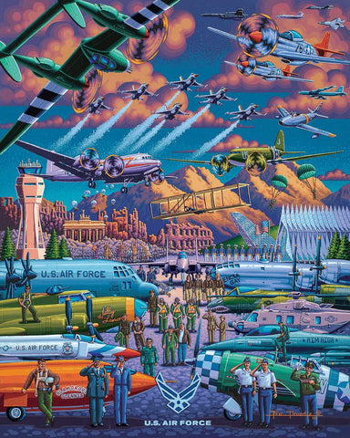 Dowdle Jigsaw Puzzle - U.S. Air Force - 500 Piece
