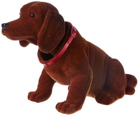 Simba 104329292 Nodding Dog for Car, Bobbing Head Waldi Waggle, 2-Ass