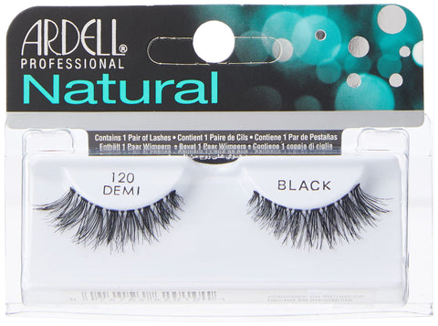 Ardell Ardell Fashion Lashes Strip Lashes - 1 Pair/Pack, 0.5 Oz, 120 Demi Black