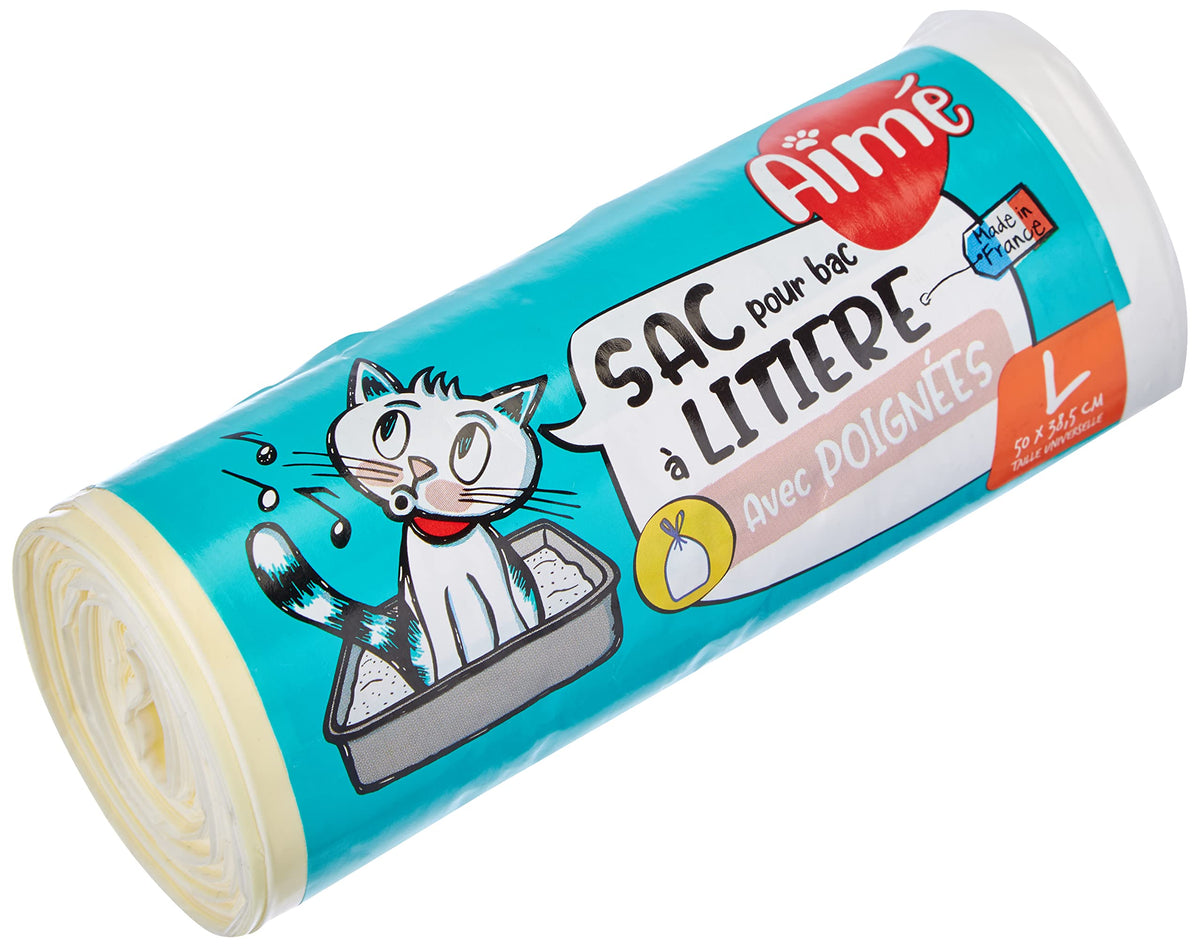 Agrobiothers - 8 Bags for Cat Litter Tray 50x38,5 cm