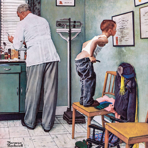 Masterpieces 1000 Piece Jigsaw Puzzle for Adults, Family, Or Kids - At The Doctor - 25"x25"