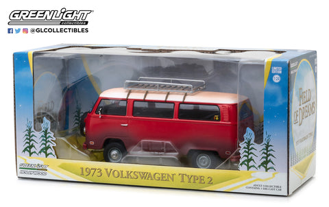 1:24 1973 Volkswagen Type 2 (T2B) Bus - Field of Dreams (1989), True-to-Scale Detail, Limited Edition (84034)