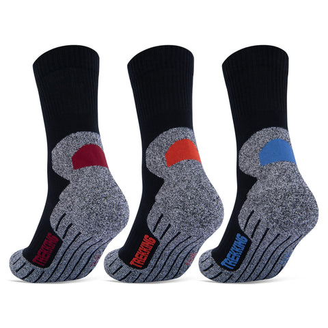 sockenkauf24 4 Pairs Sports Socks Women & Men Functional Running Athletic Outdoor Impact-absorbing (9-11)