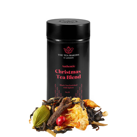 Authentic Christmas Tea - Spiced Loose Leaf Black Tea Blend 125g Caddy